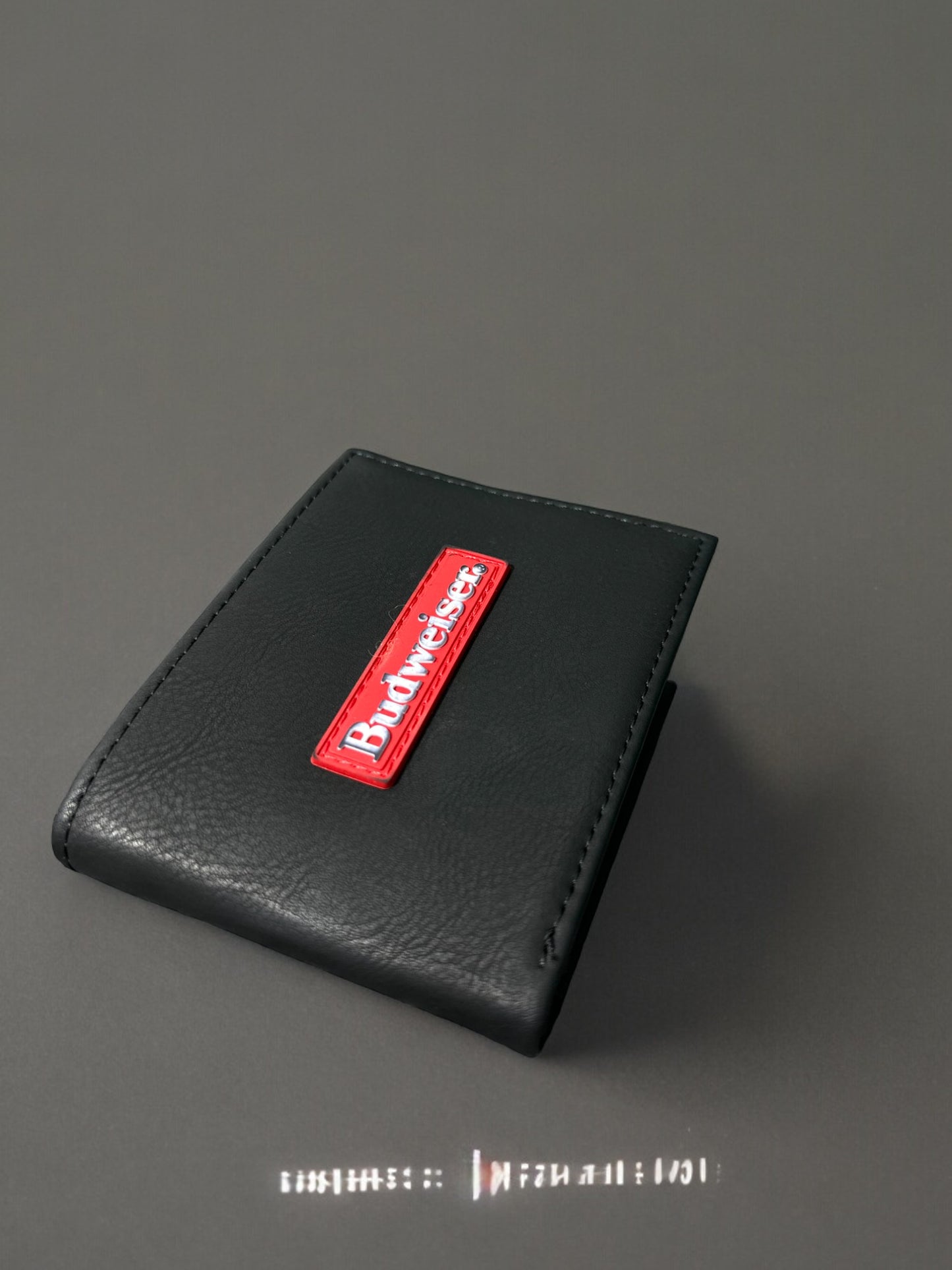 New Black Budweiser Leather Wallet For Men